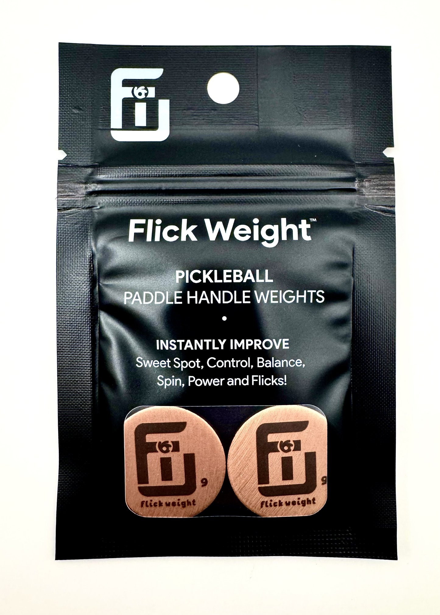 9g flick weights inside the packaging