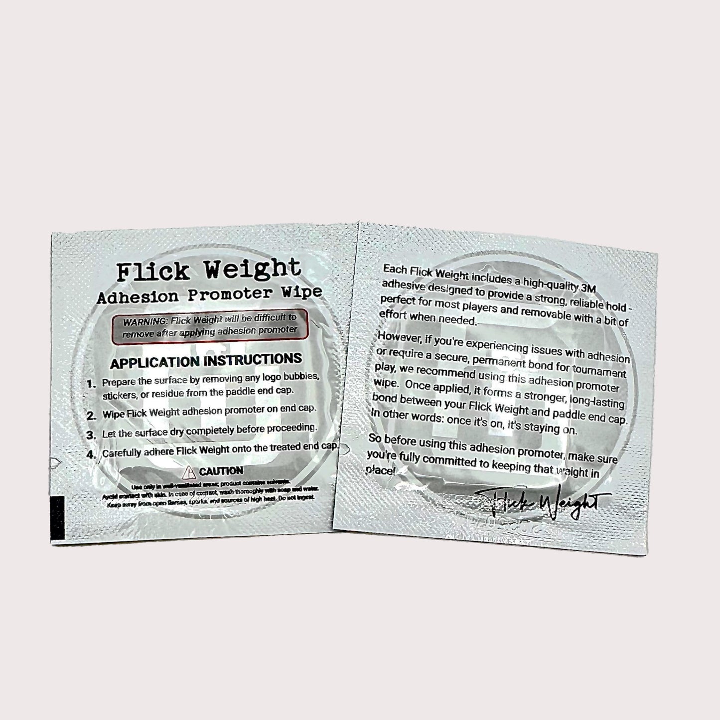 Super Stick Adhesion Promoter Wipe for Flick Weights