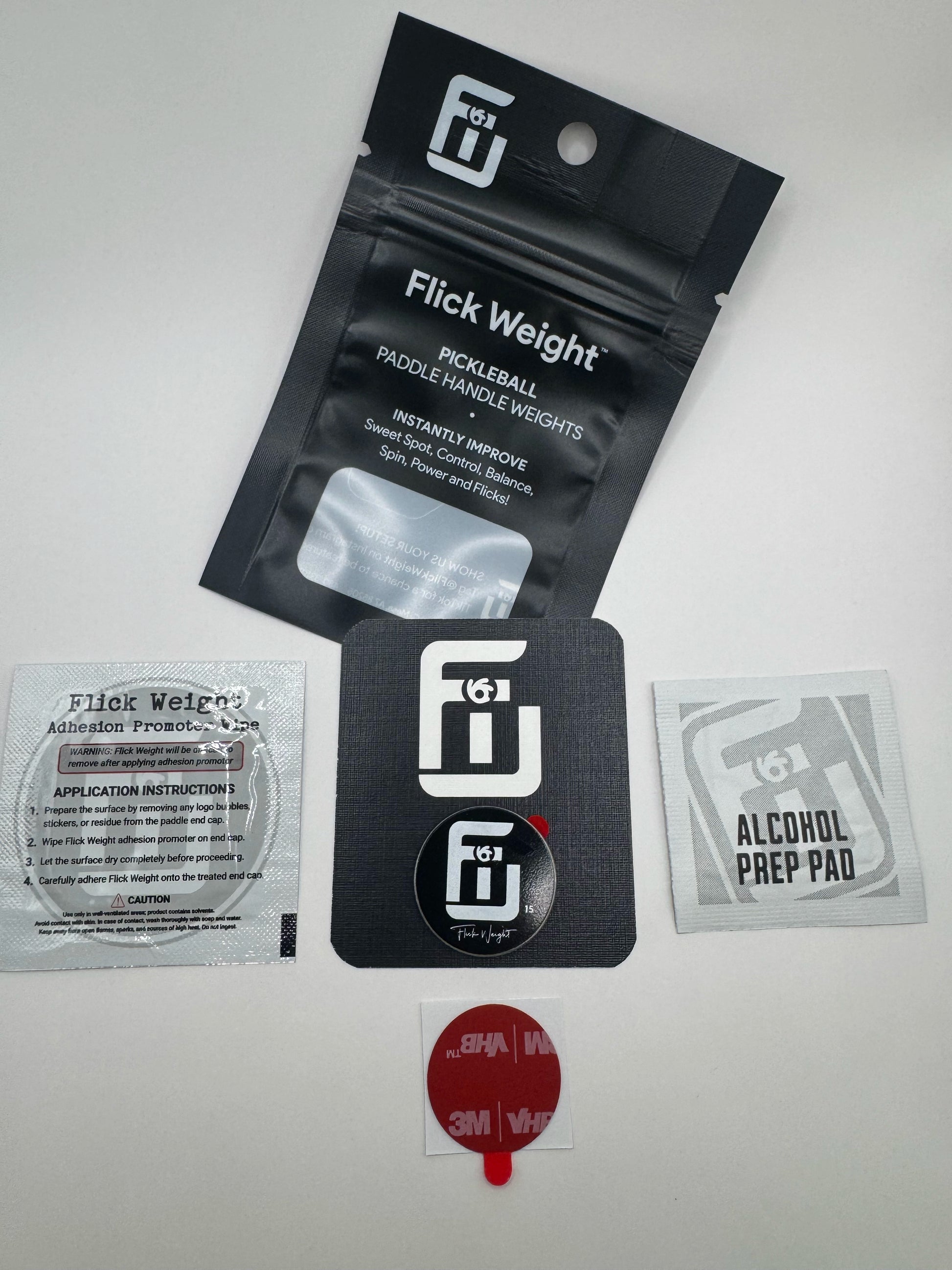 15g tungsten Flick weight in a package