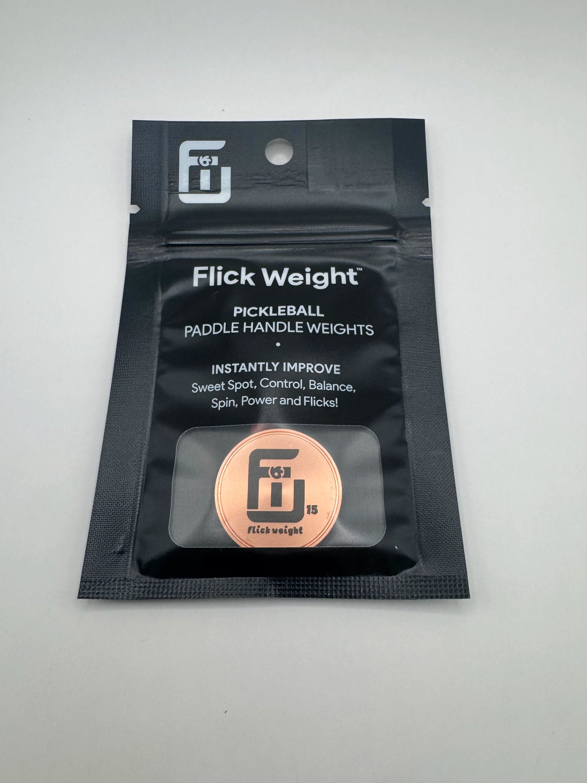 15 Gram flick weight in package