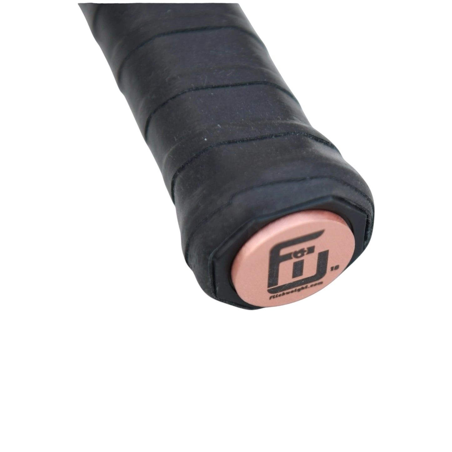 our 18 gram flick weight on a pickleball paddle handle