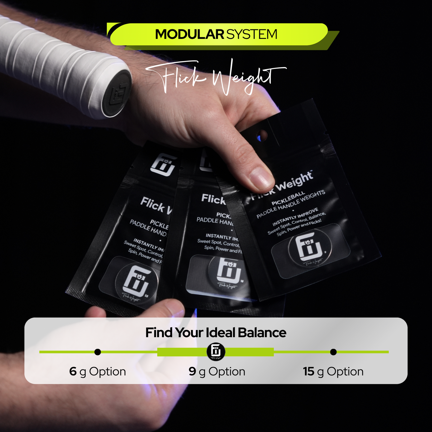 Tungsten "Light Pack" – 6g / 9g / 15g Tungsten Weights