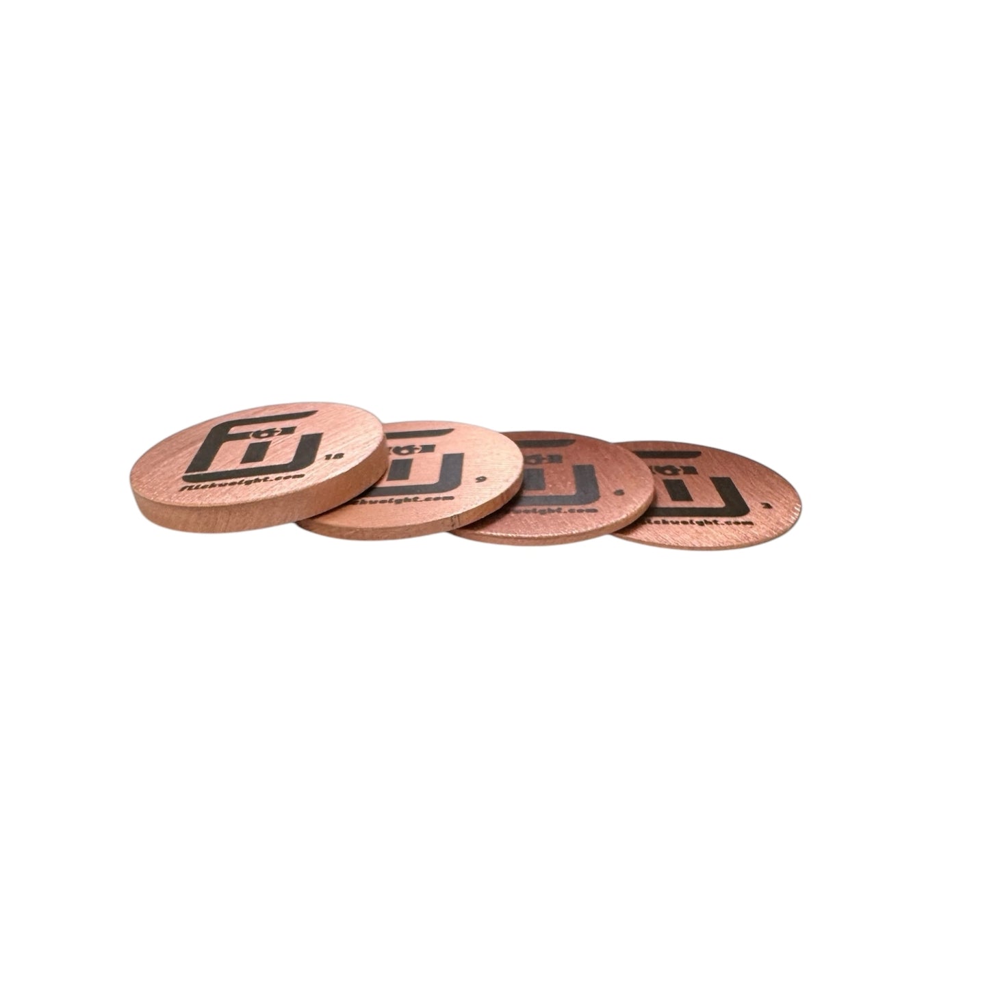 4 pack of flick weights image on the side to compare thickness
