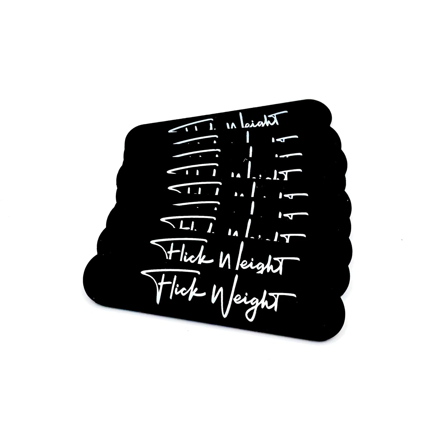 Flick Weight 3g Tungsten Strips for Pickleball Paddle rail weights
