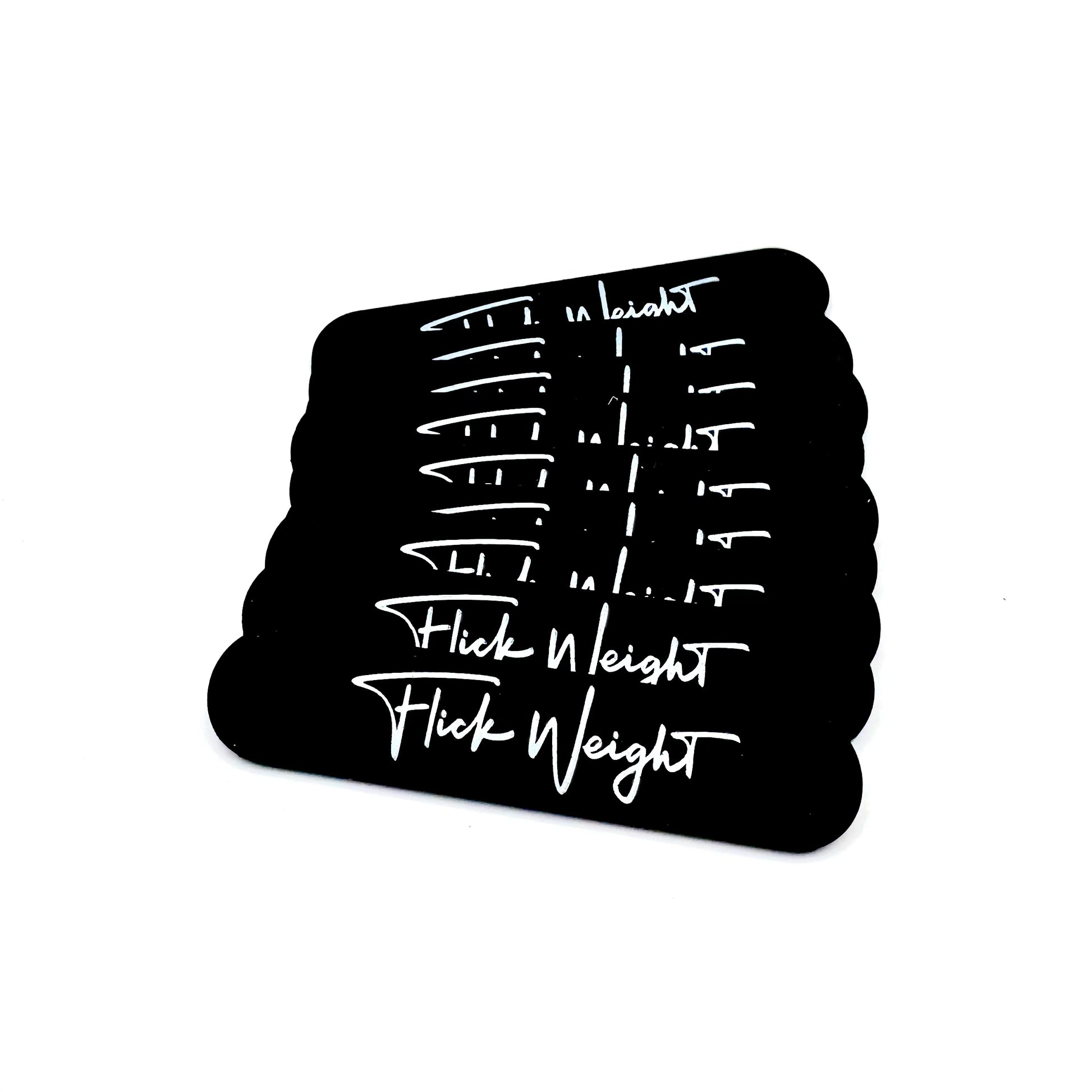 Flick Weight 3g Tungsten Strips for Pickleball Paddle rail weights