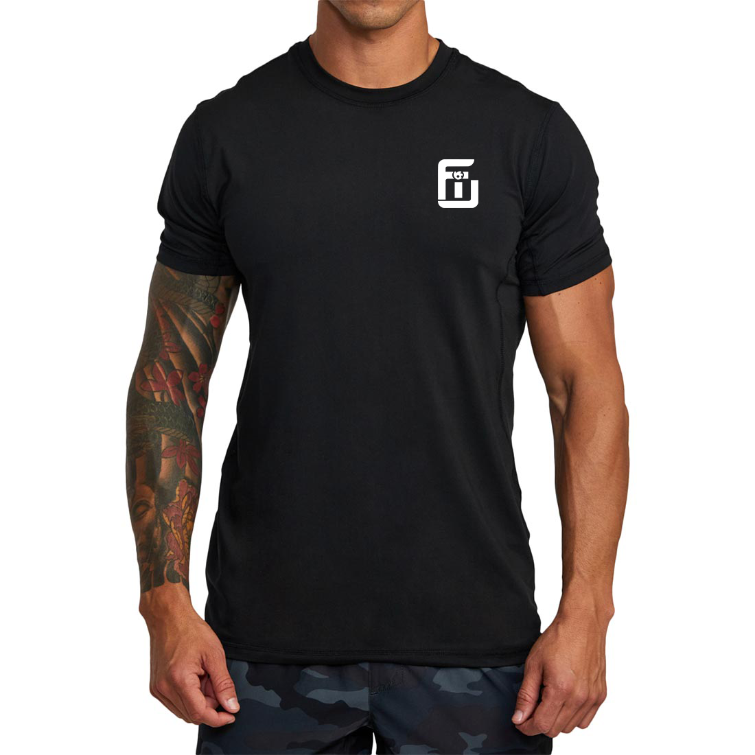 Flick weight athletic performance tshirt front view