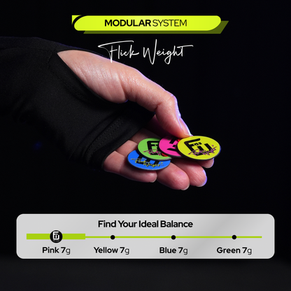 Flick Weight 4 pack Lead pickleball paddle handle weights