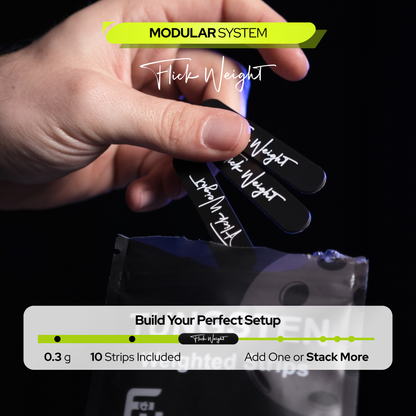 pickleball paddle rail weights